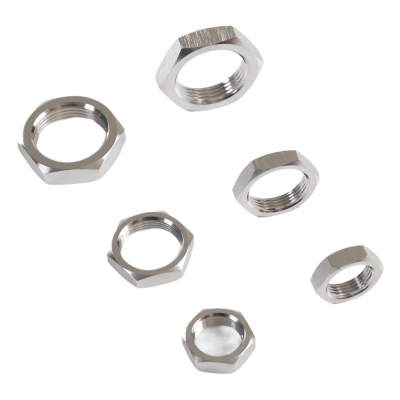 Stainless Steel Nuts, Cylinder Thin Nuts